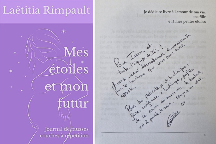 Mes étoiles et mon futur : journal de fausses couches à répétition par Laetitia Rimpault Mes étoiles et mon futur : journal de fausses couches à répétition par Laetitia Rimpault